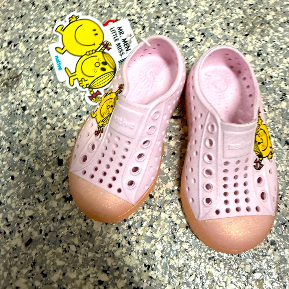 New Little Miss x Mr Men Native Shoes